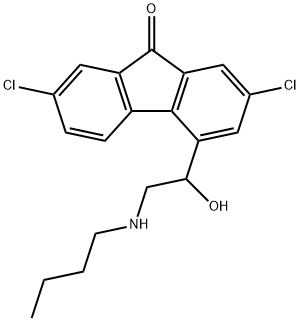 Lumefantrine Impurity 1 Struktur