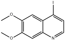 Quinoline, 4-iodo-6,7-dimethoxy- Struktur