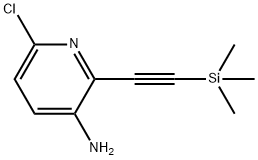 3-Pyridinamine, 6-chloro-2-[2-(trimethylsilyl)ethynyl]-