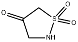 4-Isothiazolidinone, 1,1-dioxide Struktur