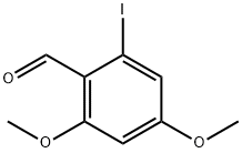 Benzaldehyde, 2-iodo-4,6-dimethoxy- Struktur