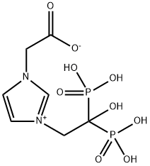 Zoledronic acid impurity A Struktur