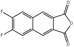 Naphtho[2,3-c]furan-1,3-dione, 6,7-difluoro- Struktur