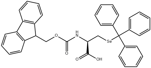 Fmoc-Sec(Trt)-OH Struktur