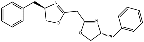 (4R,4'R)-2,2'-methylenebis[4,5-dihydro-4-(phenylmethyl)-Oxazole Struktur