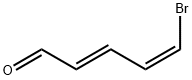 2,4-Pentadienal, 5-bromo-, (2E,4Z)- Structure