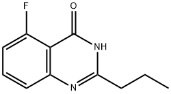 4(3H)-Quinazolinone, 5-fluoro-2-propyl- Struktur