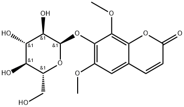 ELEUTHEROSIDE B1(RG) Struktur