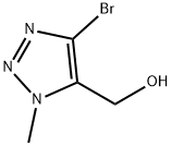 (4-bromo-1-methyl-1H-1,2,3-triazol-5-yl)methanol Struktur