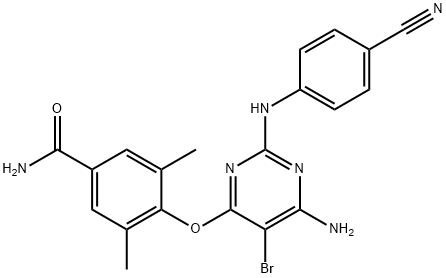 Etravirine Impurity Struktur