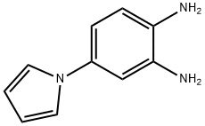 1,2-Benzenediamine, 4-(1H-pyrrol-1-yl)- Struktur