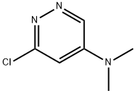 4-Pyridazinamine, 6-chloro-N,N-dimethyl- Struktur