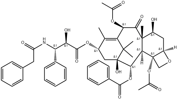 NITINE(BENZYL ANALOG OF TAXOL)(P) Struktur