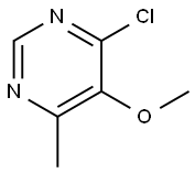 4-chloro-5-methoxy-6-methylpyrimidine Struktur