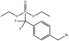 Phosphonic acid, P-[[4-(bromomethyl)phenyl]difluoromethyl]-, diethyl ester