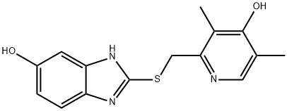 4,5''-Di(desmethyl) Omeprazole Sulfide Struktur