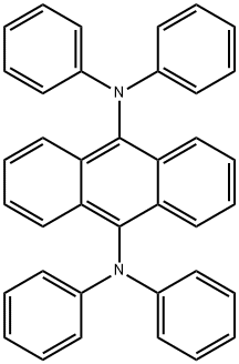 9,10-Anthracenediamine, N9,N9,N10,N10-tetraphenyl- Struktur