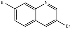 Quinoline, 3,7-dibromo- Struktur