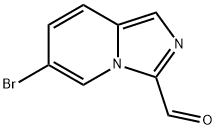 6-bromoimidazo[1,5-a]pyridine-3-carbaldehyde Struktur