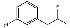 Benzenamine, 3-(2,2-difluoroethyl)- Struktur