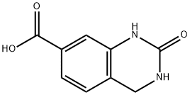 7-Quinazolinecarboxylic acid, 1,2,3,4-tetrahydro-2-oxo- Struktur