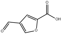 2-Furancarboxylic acid, 4-formyl- Struktur