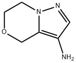 4H-Pyrazolo[5,1-c][1,4]oxazin-3-amine, 6,7-dihydro- Struktur