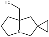 Spiro[cyclopropane-1,2'(3'H)-[1H]pyrrolizine]-7'a(5'H)-methanol, dihydro- Struktur