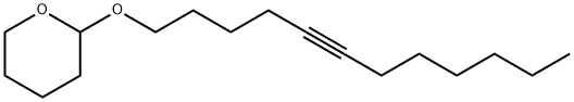 2H-Pyran, 2-(5-dodecyn-1-yloxy)tetrahydro- Struktur