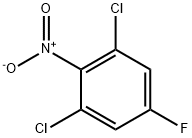 2,6-dichloro-4-fluoronirobenzene Struktur