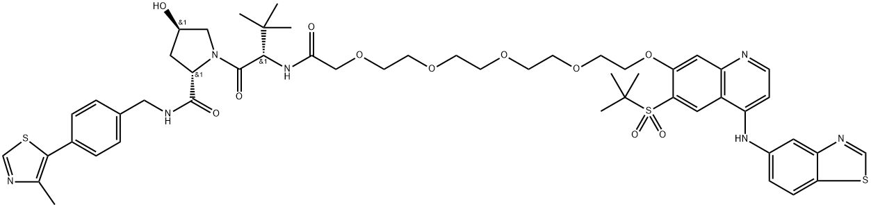 PROTAC RIPK degrader-2 Struktur