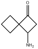 Spiro[3.3]heptan-1-one, 3-amino- Struktur