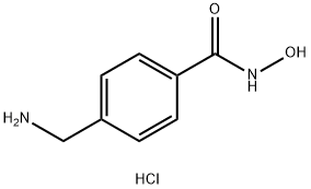 4-(aminomethyl)-N-hydroxybenzamide hydrochloride Struktur