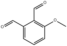 1,2-Benzenedicarboxaldehyde, 3-methoxy- Struktur