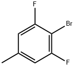 Benzene, 2-bromo-1,3-difluoro-5-methyl- Struktur