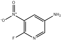 3-Pyridinamine, 6-fluoro-5-nitro- Struktur