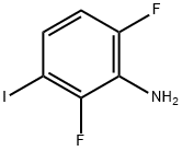 Benzenamine, 2,6-difluoro-3-iodo- Struktur