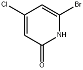 6-Bromo-4-chloro-2(1H)-pyridinone Struktur