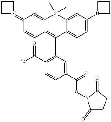 Janelia Fluor 646,SE Struktur