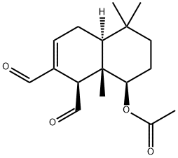 1β-Acetoxypolygodial Struktur