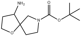 Tert-Butyl 4-Amino-1-Oxa-7-Azaspiro[4.4]Nonane-7-Carboxylate(WX101855) Struktur