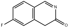 3(4H)-Isoquinolinone, 6-fluoro- Struktur