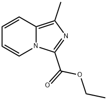 Imidazo[1,5-a]pyridine-3-carboxylic acid, 1-methyl-, ethyl ester Struktur