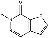 Furo[2,3-d]pyridazin-7(6H)-one, 6-methyl- Struktur