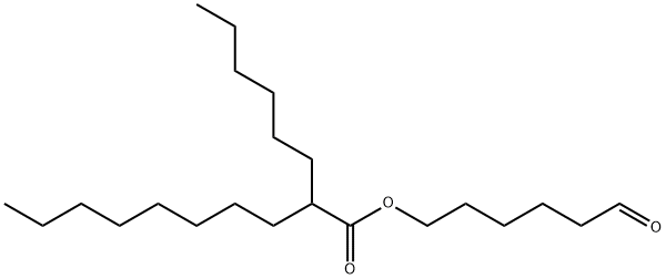 Decanoic acid, 2-hexyl-, 6-oxohexyl ester Struktur