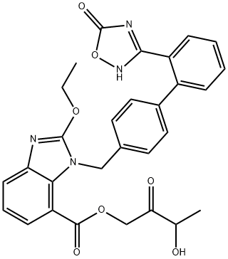 Azilsartan Impurity 23 Struktur