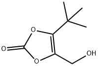 1,3-Dioxol-2-one, 4-(1,1-dimethylethyl)-5-(hydroxymethyl)- Struktur