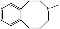 3-Benzazocine, 1,2,3,4,5,6-hexahydro-3-methyl- Struktur