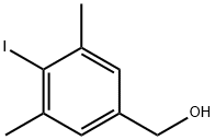 Benzenemethanol, 4-iodo-3,5-dimethyl- Struktur