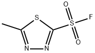 1,3,4-Thiadiazole-2-sulfonyl fluoride, 5-methyl- Struktur